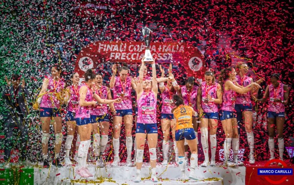 50 anni Carlo Pignatelli Finale Coppa Italia Volley